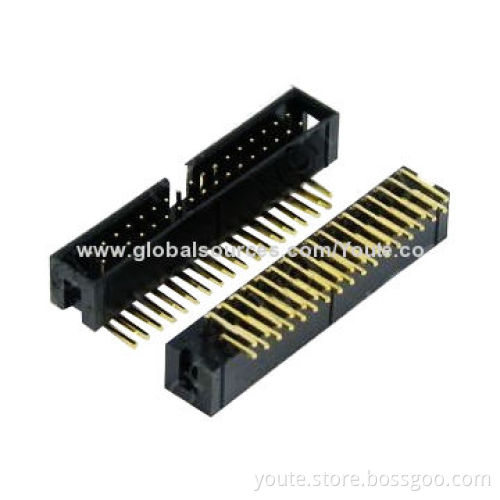 2.54 Box Header Connector, 500V AC/Minute Withstand Voltage